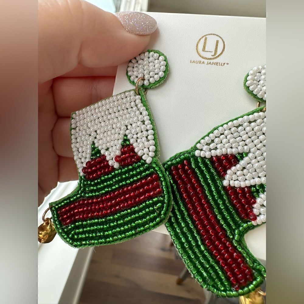 New Laura Janelle Christmas earrings